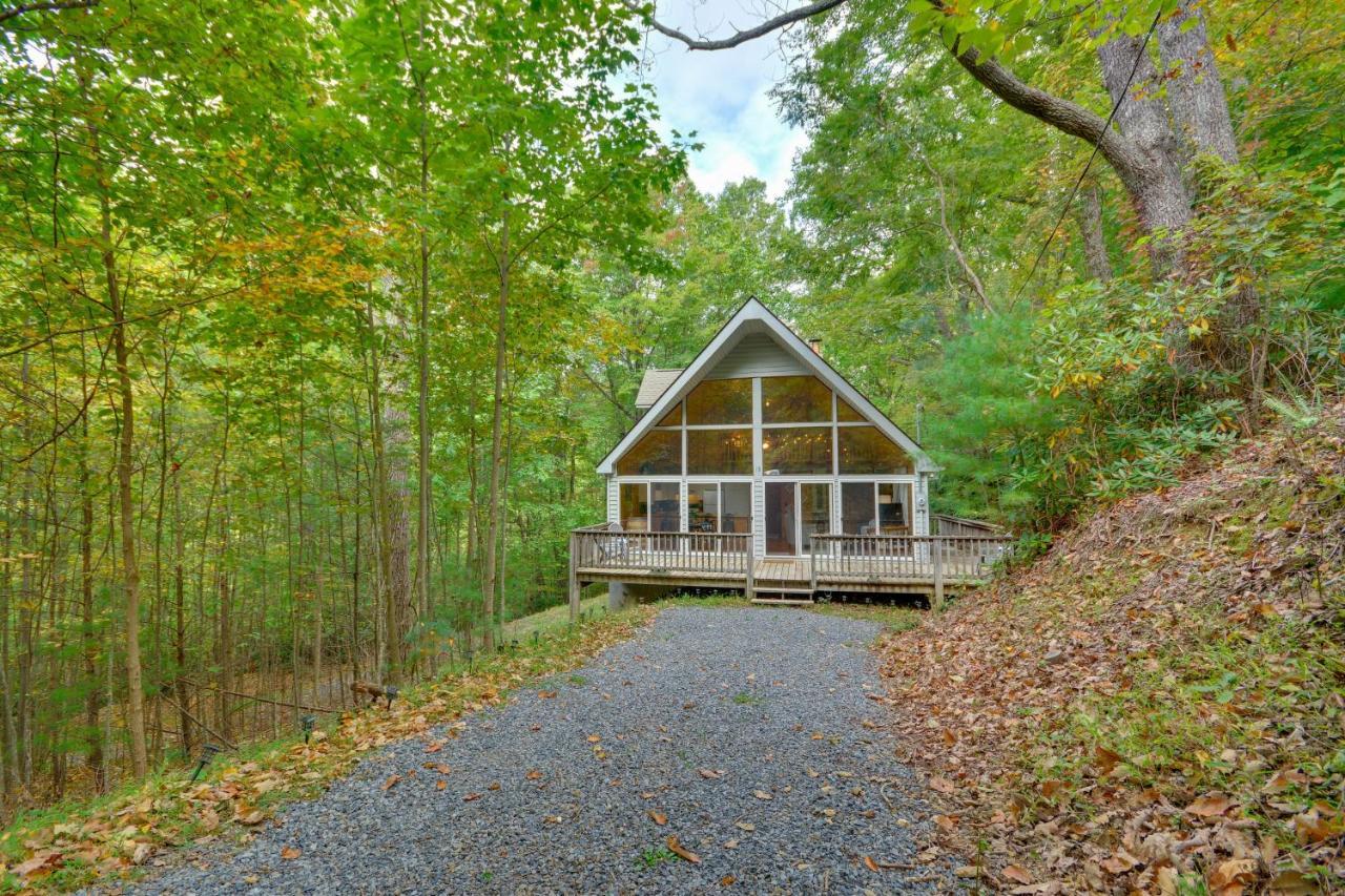 Serene Fancy Gap Cabin Retreat In Private Setting! Exteriör bild