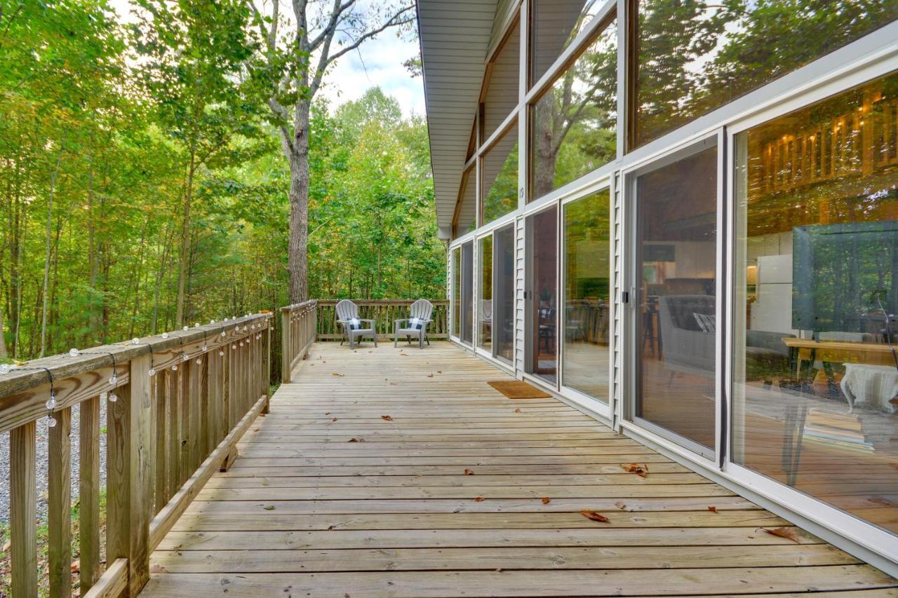 Serene Fancy Gap Cabin Retreat In Private Setting! Exteriör bild