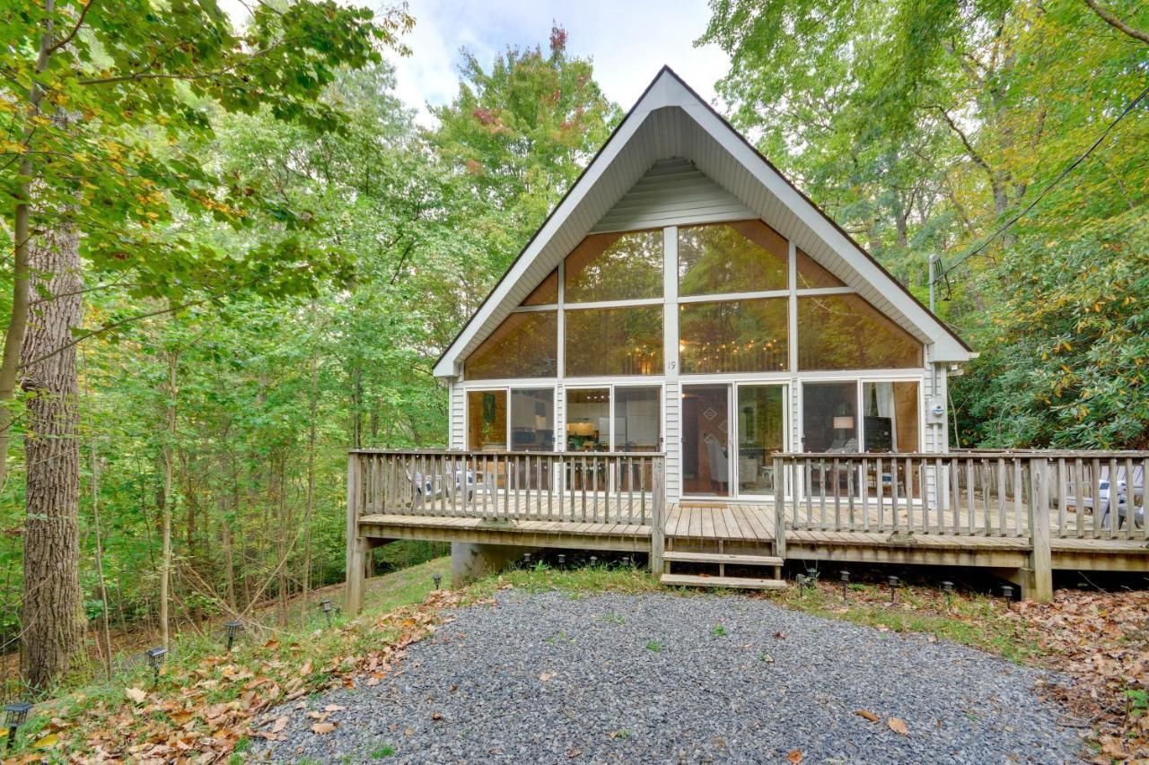 Serene Fancy Gap Cabin Retreat In Private Setting! Exteriör bild