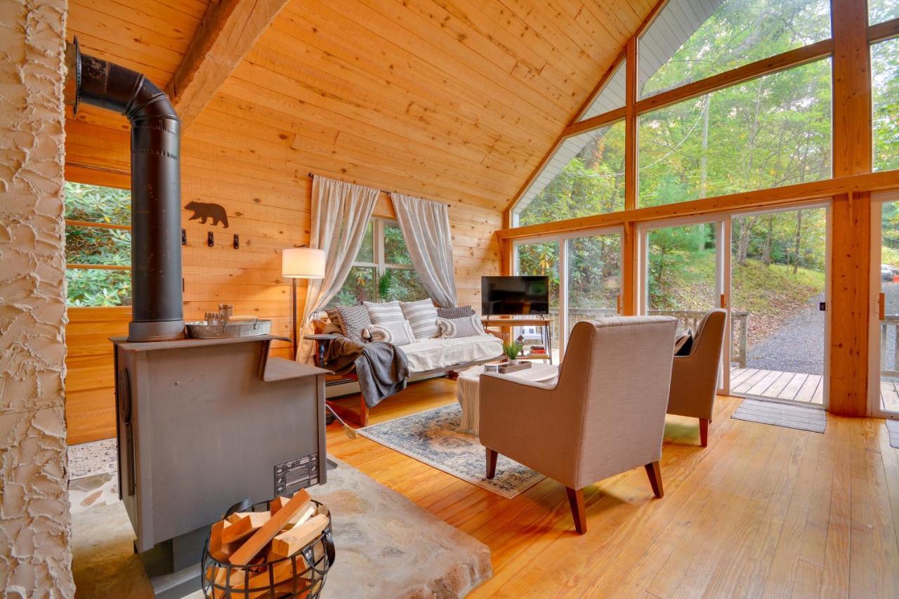 Serene Fancy Gap Cabin Retreat In Private Setting! Exteriör bild