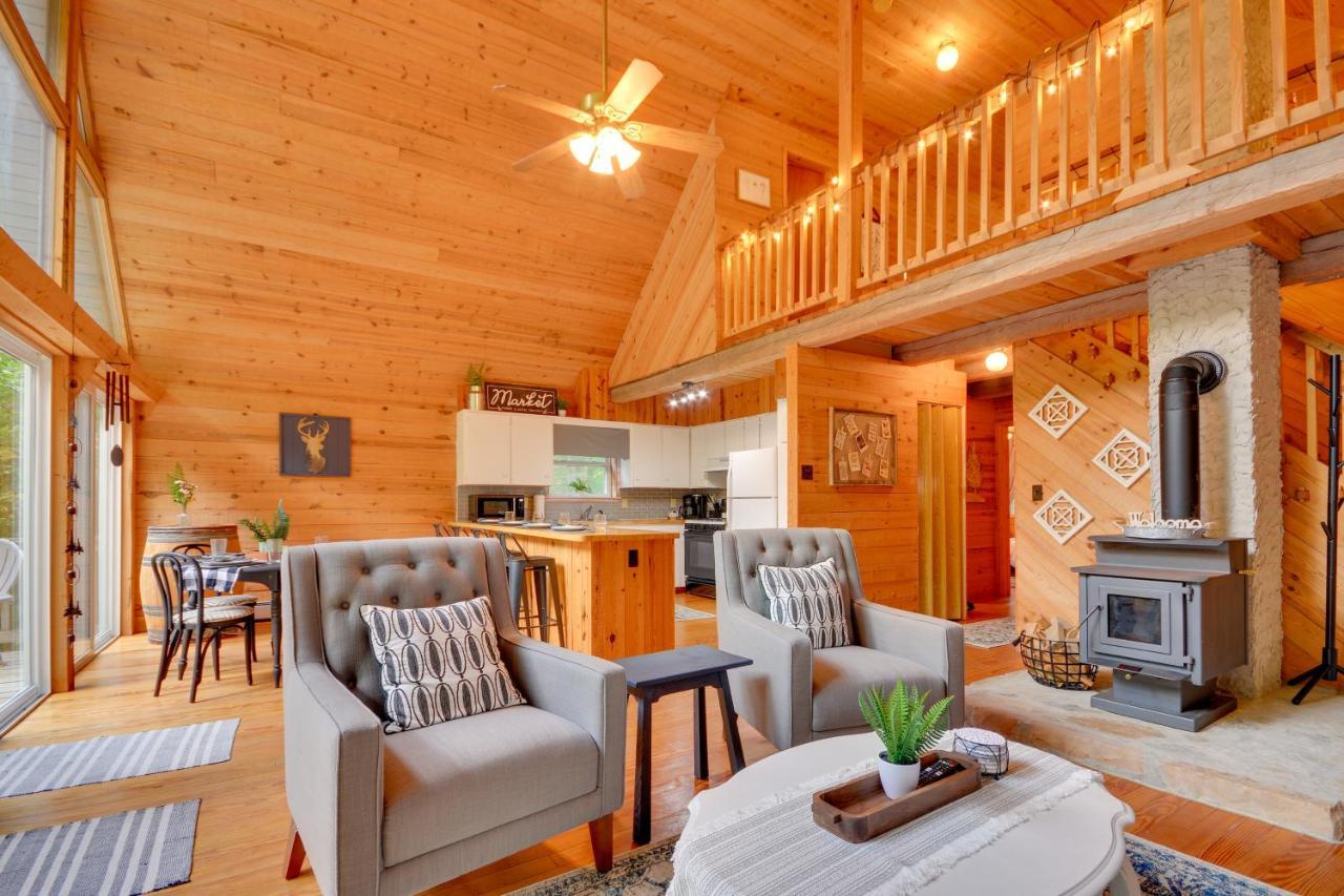 Serene Fancy Gap Cabin Retreat In Private Setting! Exteriör bild